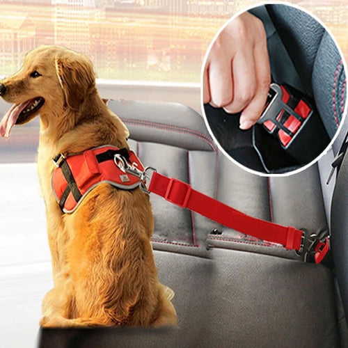 Adjustable Pet Car Seat Belt – Safe Rides for Pets