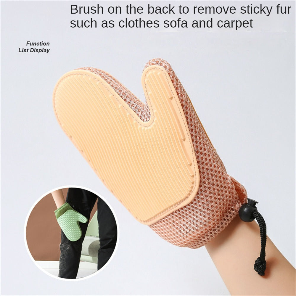 Cat & Dog Grooming Glove for Shedding Hair