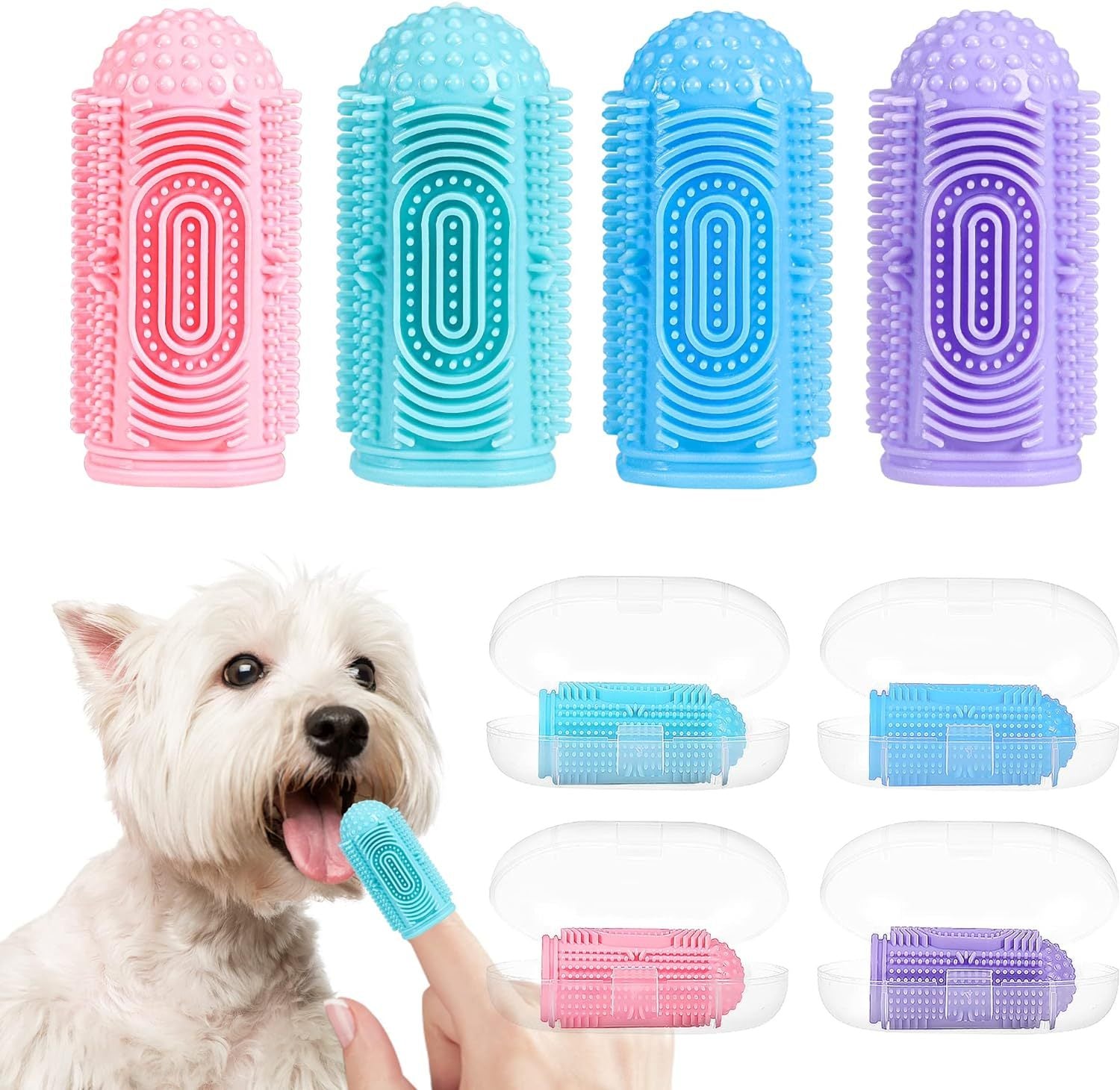 Pet Toothbrush Kit – Easy Teeth Cleaning for Dogs & Cats
