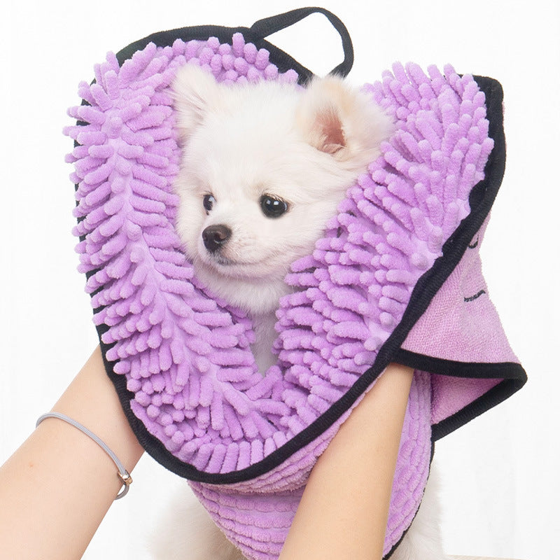 Cozy Pet Towel – Quick Dry for Cats & Dogs