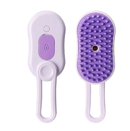 3-in-1 Steam Pet Brush – Groom, Clean & Massage