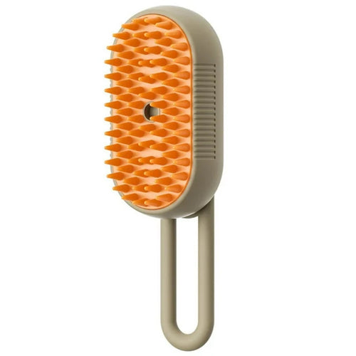 3-in-1 Steam Pet Brush – Groom, Clean & Massage